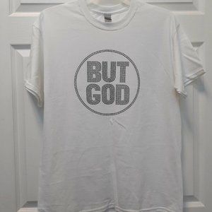 But God Rhinestone T-shirt